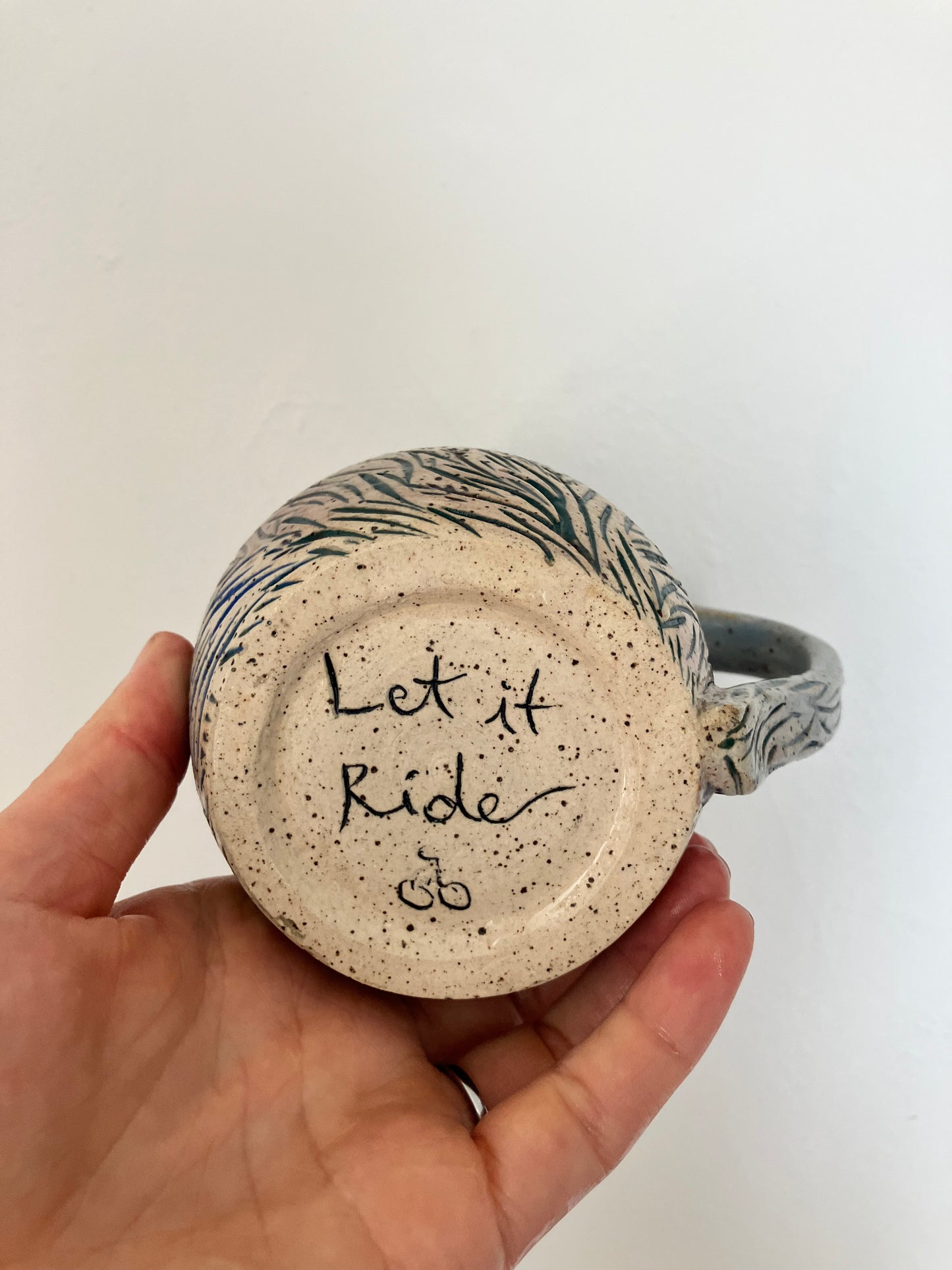 Let it ride mug