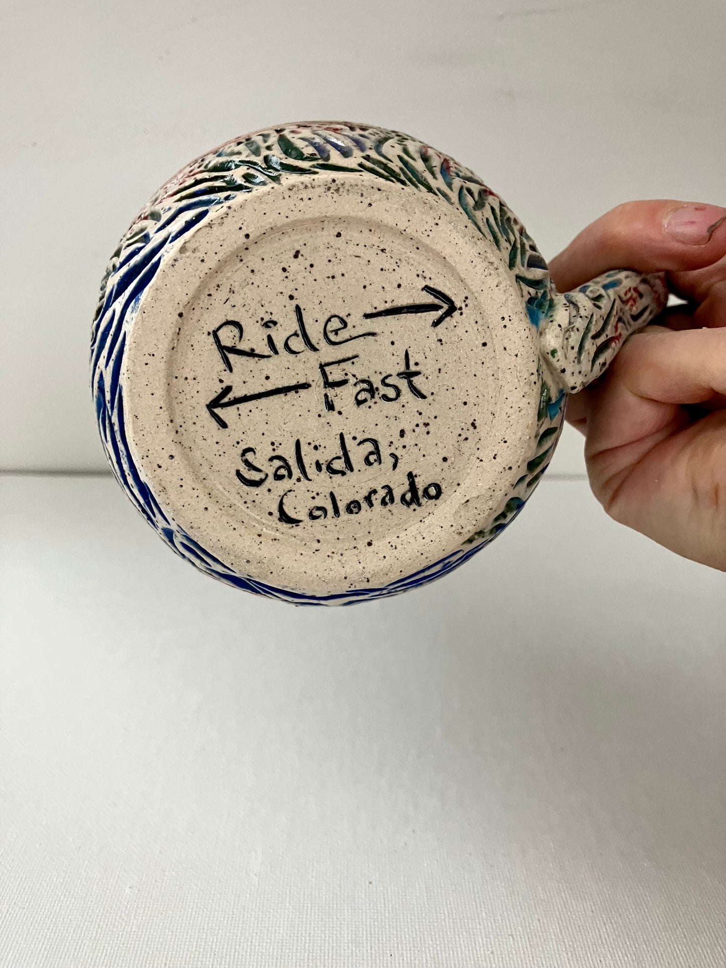 Ride Fast, large Salida Mug