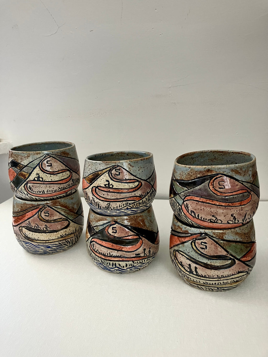 Salida “S” Mountain Wine Cups