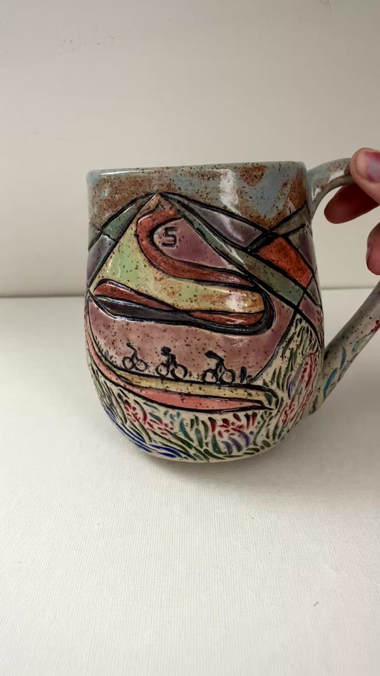 Ride Fast, large Salida Mug